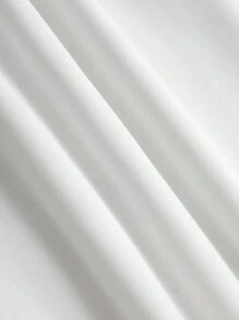 SHEIN LUNE 1 件女士休闲心形印花宽松连帽衫，情人节礼物 - 白色 - 查看 7