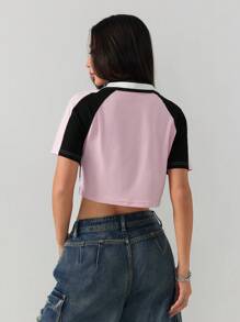 Coolane Camiseta corta deportiva de mujer Blockcore
