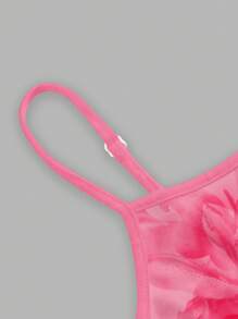 SHEIN EZwear Women's Casual Sexy Strap Cami Top With Nature And Beach Style, Suitable For Outdoor Vacation - Multicolor - View 6