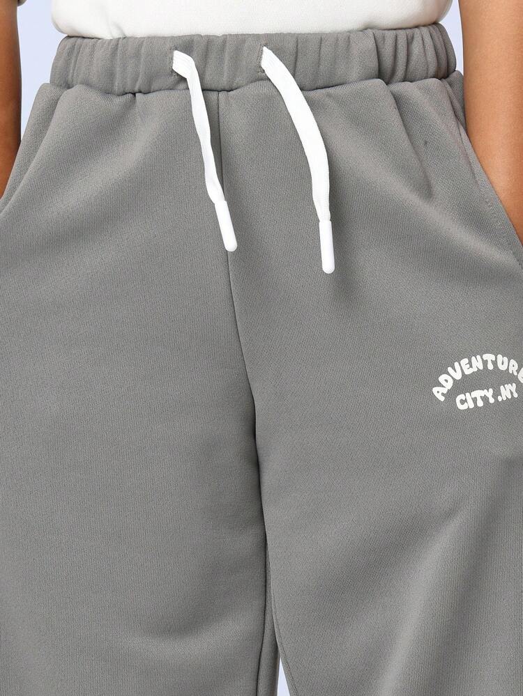 Casual Comfort Raglan Sleeves T-Shirt Co-Ord Set