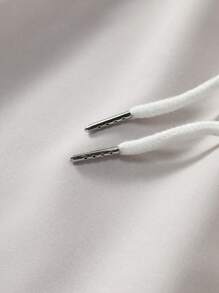 Manfinity Homme 2pcs/Set Men's Stripe Short Sleeve Single-Breasted Shirt & Shorts - Multicolor - View 6