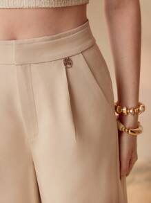 MOTF PREMIUM TAILORED WIDE LEG PANTS