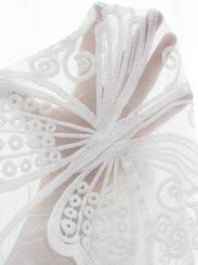 Breezaya Women Summer Beach Lace Trim Sheer Cardigan - White - View 2