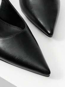 MOTF PREMIUM 女士简约通勤时尚百搭露跟高跟鞋、春季鞋