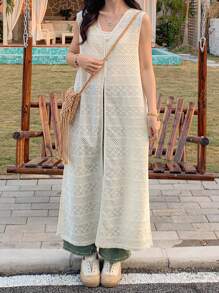 FRIFUL 女士白色长裙，夏季度假连衣裙太阳裙，休闲女士连衣裙