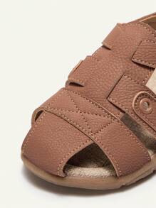 1 Paio di Sandali Casual Vintage Carini Antiscivolo per Bambini/Bambini Piccoli, Sandali Piatti Estivi da Spiaggia