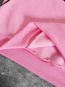 Manfinity EMRG 男士圆领长袖字母印花休闲套头衫