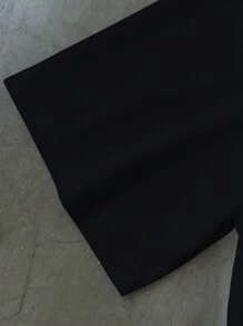 PAVTROS Manfinity Streetrush Men's Round Neck Short Sleeve Number Print Simple Casual T-Shirt Men Cropped Tees Graphic Tops Tops Cropped Men Men Cropped T Shirt T Shirts Graphic