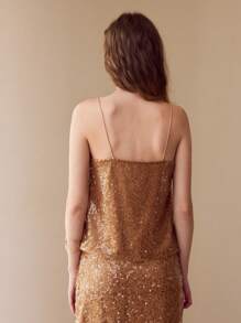 MOTF PREMIUM DÉBARDEUR À SEQUINS