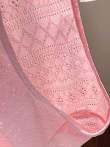 Comfortcana 女士春夏纯色短袖简约休闲可爱上衣，日常穿着 - 彩色 - 查看 7