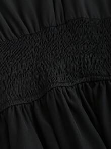 Sweetra Vestido corto elegante y entallado de verano con efecto estilizador, de línea A, sin mangas y con bloques de color con lazo