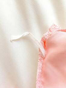 Floral Letter Pattern Bedding Set, Minimalist & Fresh For Home Use,Fall Decor,Autumn Decor,Room Decor