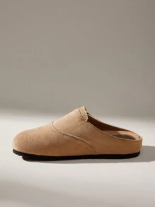 Solecia Women's Adjustable Buckle Design Casual Flat Slip-On Shoes Spring Shoes Spring Break Easter - Brown - View 9