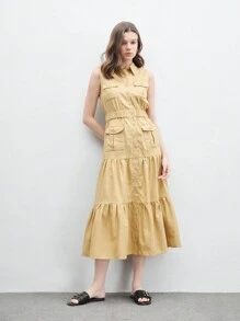 CUCCOO BIZCHIC Women's Casual Versatile Simple Flat Sandals Spring Shoes Spring Break Easter - Black - View 10