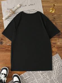 Plus Size Women's Standard Short Sleeve T-Shirt With Angel, Gum, Blessing, Valentine's Day, Love, Cupid, Girl, Angel Graphic For Summer