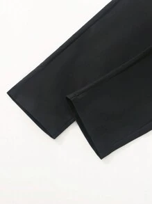 Conjunto de 2 piezas para niño pequeño - Chaleco con cuello en V y pantalones formales, elegante para fiesta de cumpleaños, ocasión formal, boda, bautizo, vuelta al cole, temporada deportiva, Halloween, Navidad, primavera/verano