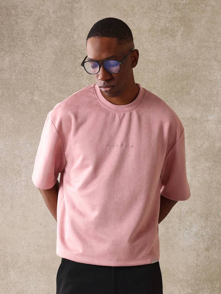 SUMWON Oversized Urban Street Style T-Shirt Premium Jersey Short Sleeve Crew Neck Boxy Cut Relaxed Fit Minimalist Design Casual Wear Streetwear Essential Summer Spring Fashion
