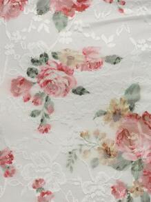 MISSGUIDED Floral Lace Trim Bodycon Maxi Dress With V-Neck And Spaghetti Straps Perfect For Wedding Guest Spring Summer Evening Party Formal Events