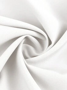 Chiquease Women's Off-Shoulder Ruffle Waist Casual Blouse - White - View 8