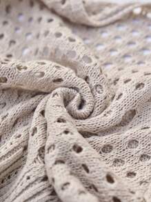 LanaWest New European And American Handmade Casual Fitted Knit Women Sweater, Fashion Knitted Cardigan For Spring/Summer Vacation - Multicolor - View 7