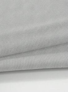 SHEIN Unity Body minimalista casual para uso diario - Gris Claro - Ver 4