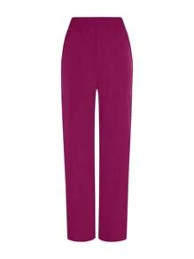 TaskEZ Scrub Uniform Set, Minimalist And Fashionable For Casual Daily Wear Scrub Set Nurse Dresses Scrub Tops Scrub Bottoms Lab Coats - Hot Pink - View 3