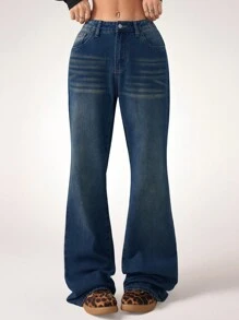 Coolane Pantalones vaqueros para mujer para uso diario, salir, concierto, uso en primavera y verano