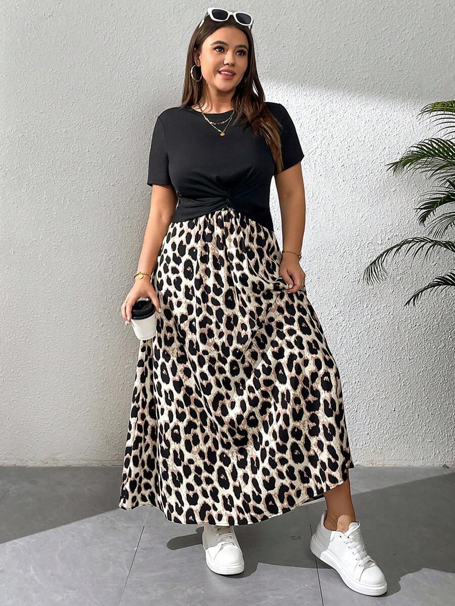 SHEIN Essnce 大码女士度假装、沙滩装、女士两件套套装、姐妹装、女士夏季服装、女士沙滩装、女士春假太阳裙、春假连衣裙