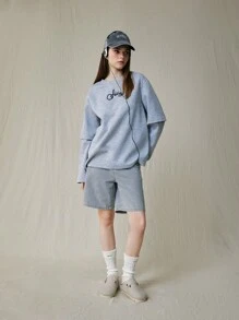 Solecia Women's Round Toe Thick Sawtooth Bottom Slip-On Comfortable Simple Casual Platform Loafers