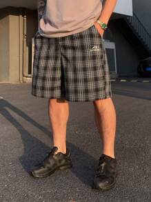 DAZY Men's Casual Plaid Shorts, Multicolor, Simple Fashion, Suitable For Daily Wear In Summer - Multicolor - View 6