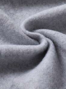 INAWLY Women Solid Color Drawstring Waist Pocket Casual Sweatpants - Light Grey - View 3