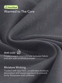 OutZeal AeroHeat Fleece Slim Zip-Up Long Sleeve Jumpsuit With Multiple Pockets Quick Dry Cozy Comfort Spring Outdoor Adventure For Hiking - Dark Grey - View 4