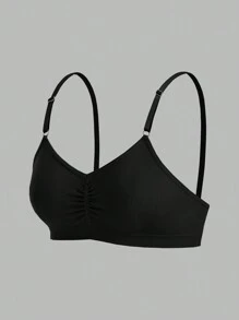 Set Of 3 Bra Styles: Brassier And Non-Wired Bra (Wireless) - Black - View 3