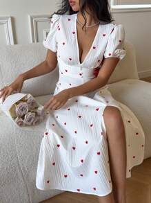 Serisse Váy trắng ngày lễ tình nhân cho phụ nữ Váy cho phụ nữ Váy mùa hè thanh lịch cho phụ nữ Váy áo choàng thanh lịch Váy dài cho phụ nữ Váy thường ngày - trắng - Xem 5