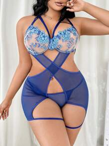 Classic Sexy Conjunto de lencería clásica sexy de 2 piezas talla grande