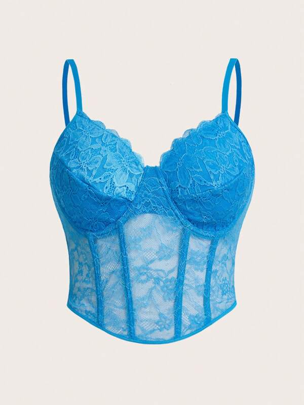 SHEIN ICON Plus Size Solid Color Spaghetti Strap Ruffled Hem Slim Fit Casual Top, Daily Wear For Summer