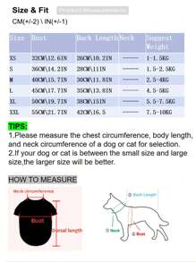 PETSIN 1 st. I WOOF YOU Rood Hartpatroon Mock Neck Lantaarnmouw Gevlokt & Mesh Huisdier Hondenjurk, Luxe Valentijnsoutfit