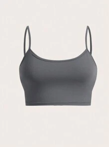 SHEIN EZwear Bộ đồ ngoài trời nhiều mảnh màu xám đậm, thời trang đơn giản, mặc thường ngày - Màu xám đen - Xem 14