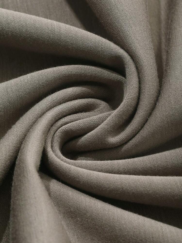 Business Casual Design Waist Cinched Simple Solid Color Sleeveless Midi Dress For Women Sundress Work Women Clothes