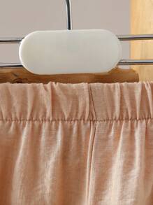 SHEIN 2pcs Baby Boy Apricot Shirt And Shorts Set, Soft And Comfortable Fabric, Casual Daily Wear, Suitable For Daily Life, Vacation, Travel, School, Daily Gatherings, Spring/Summer Outfits - Khaki - View 3