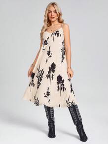 SHEIN LUNE Damskie Mini Sukienki Westernowe Ubrania Westernowe Dla Kobiet Country Koncert Strój Mardi Gras Wielkanoc Sukienka Kobiety Western Ubrania Kobiety - Morela - Zobacz 6