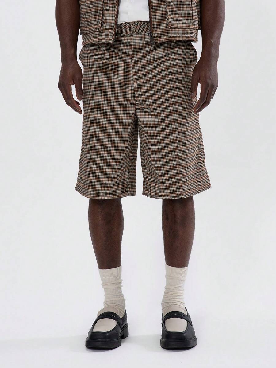 Musero Tweed Suit Shorts - Multicolor - View 1