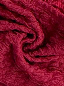 Soleia Romantic Casual Vacation White Textured Fabric Strapless Front Slit Chiffon Blouse, Versatile For Afternoon Tea & Getaway, Back To School Season