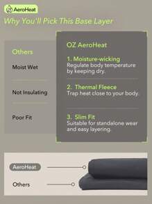 OutZeal AeroHeat Fleece Slim Zip-Up Long Sleeve Jumpsuit With Multiple Pockets Quick Dry Cozy Comfort Spring Outdoor Adventure For Hiking - Dark Grey - View 6