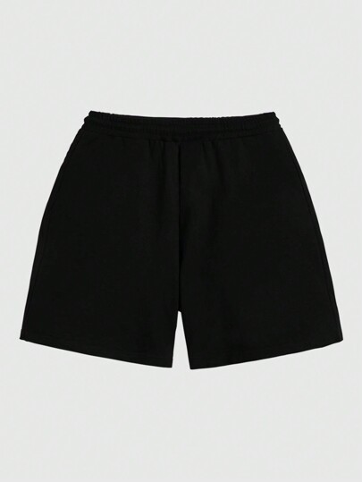 Anime Short à cordon de serrage avec patch étoile pour hommes, convient pour le port quotidien, printemps/été