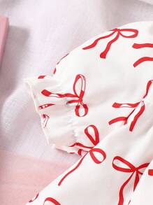 2 Packs Baby Girls Cute Butterfly Print Casual Shirt + Pants Set