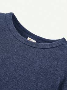 Cozy Pixies Set da 3 pezzi, abiti casual e confortevoli per bambini, con girocollo e spalle cadenti