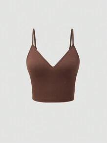 Chiquease 2 件套女士雪纺褶皱吊带背心