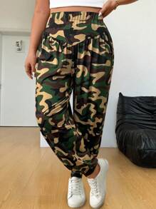 SHEIN LUNE Váy dài dệt kim mini thường ngày, đơn giản & thời trang, phù hợp để mặc hàng ngày, cỡ lớn - Nhiều màu - Xem 3