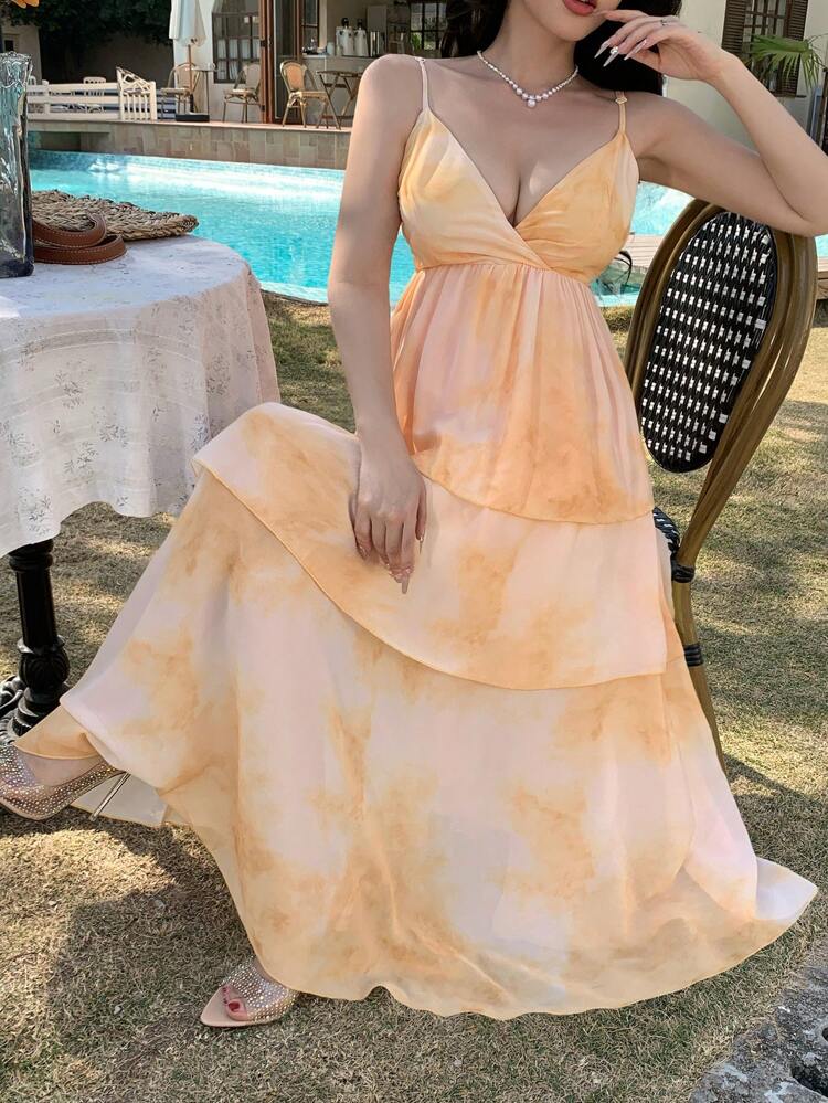 Women Casual Mid-Calf Dress, Minimalist & Stylish For Everyday Wear Summer Cruise Women Outfits Maxi Dress Boho Vacation Outfits Women